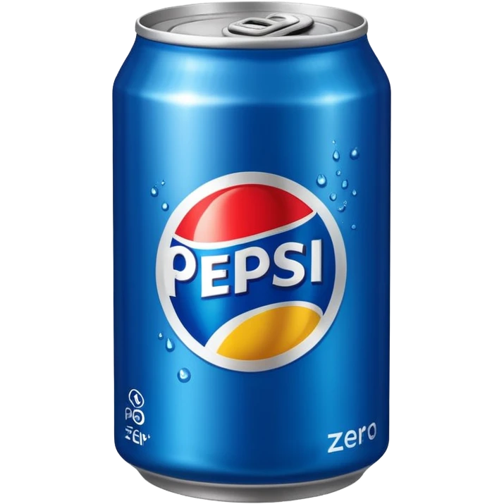 can of pepsi zero sugar the black one emoji