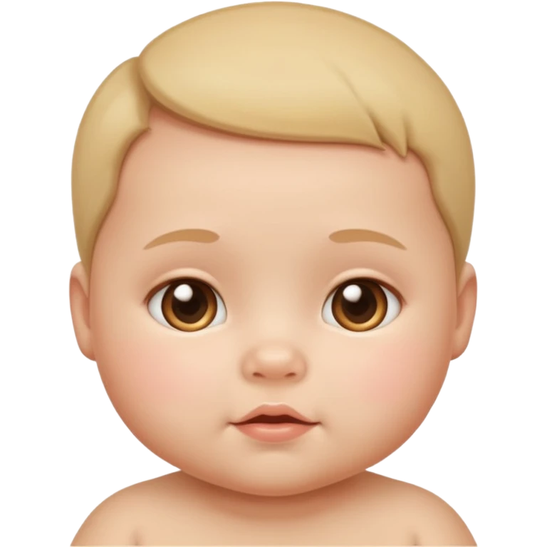 A baby face emoji