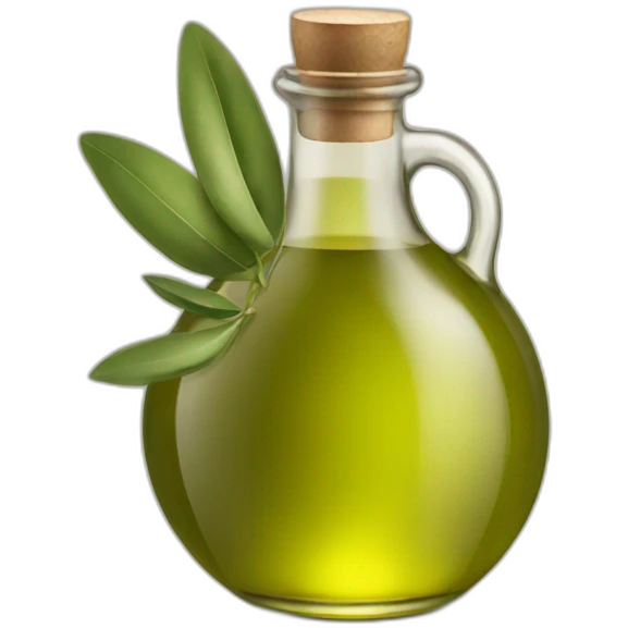 olive oil with crown emoji
