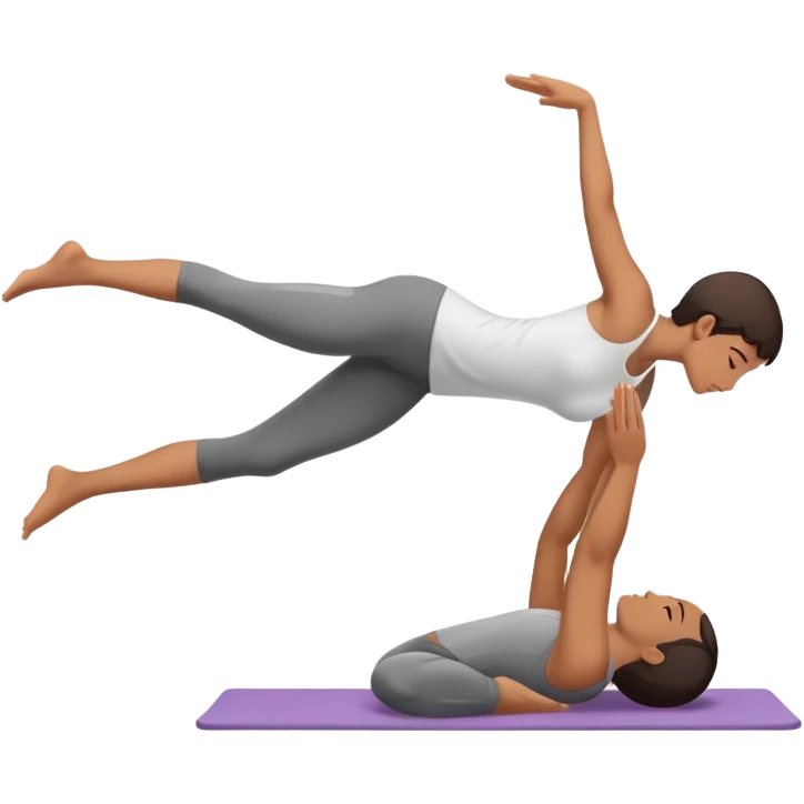 person doing bridge pose, side view emoji