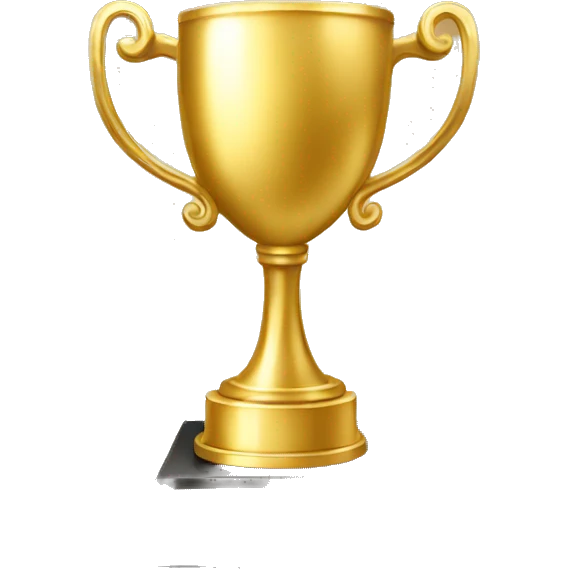 gold trophy emoji