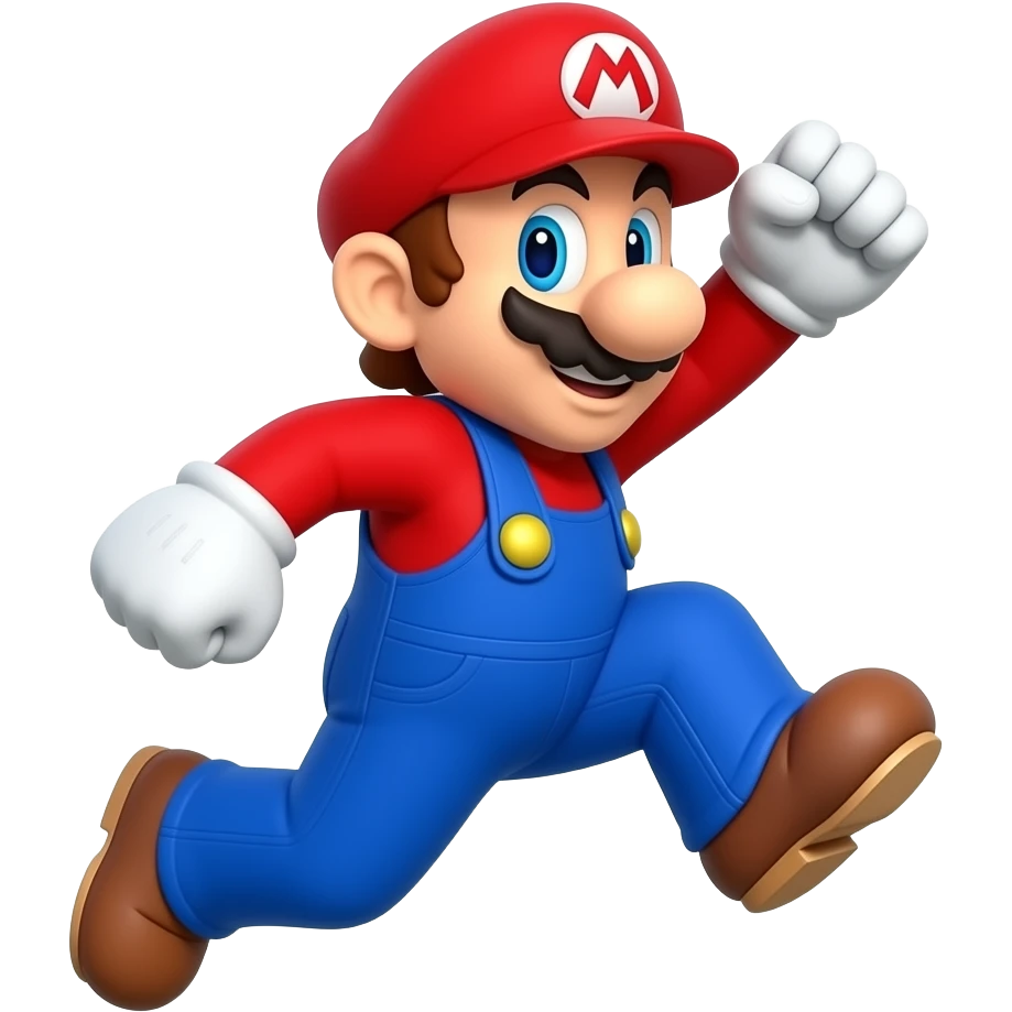 mario jump side emoji