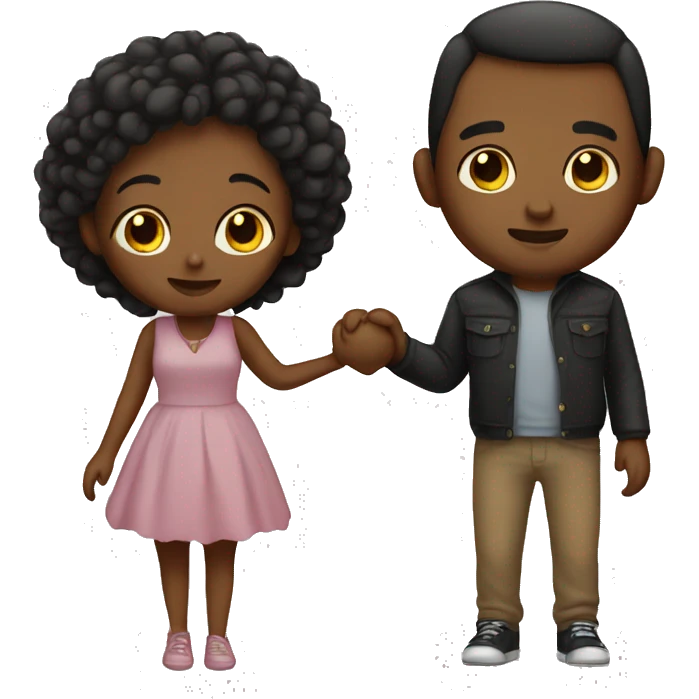 Cute couple  emoji