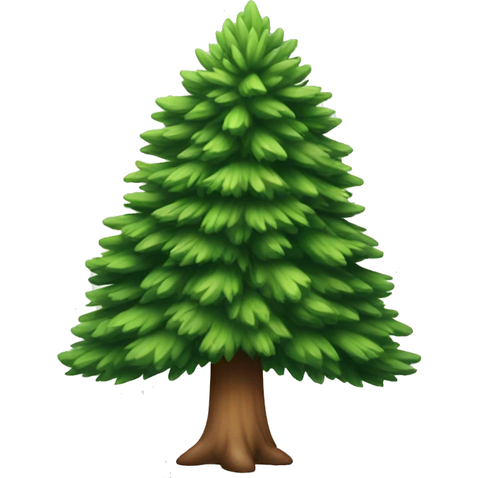 Pine tree emoji