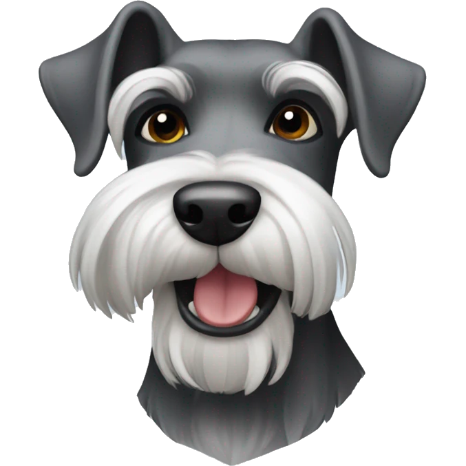 Miniature schnauzer  emoji