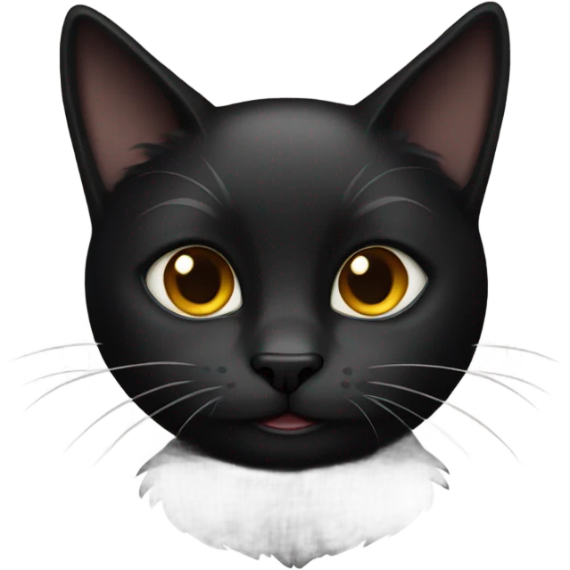 Black cat emoji