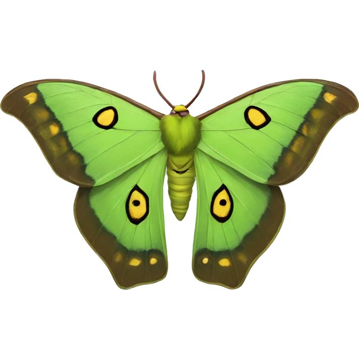 spanish moon Moth emoji