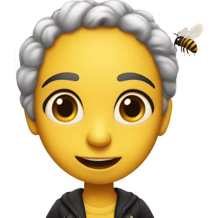 Bitchy bee emoji
