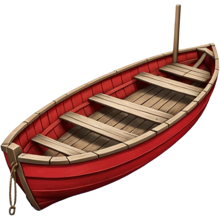 old red Boat emoji