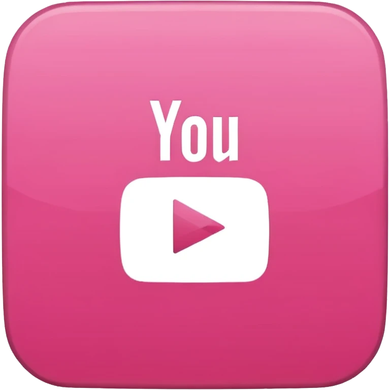 mix pink square youtube logo emoji