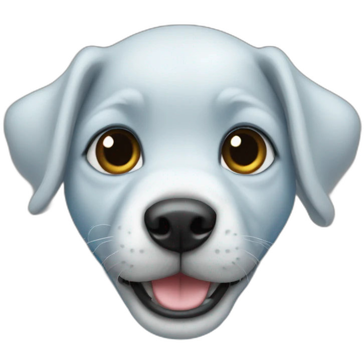 blue puppy emoji
