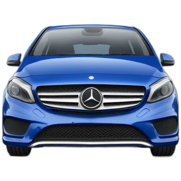 mercedes-b-class-blue emoji