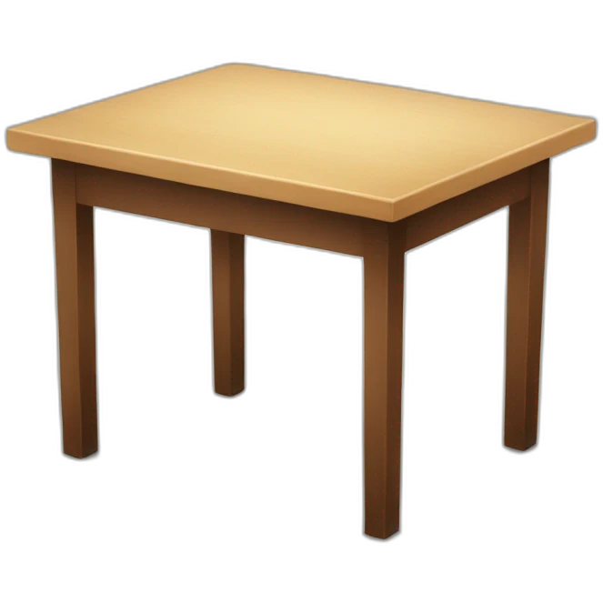 Table emoji