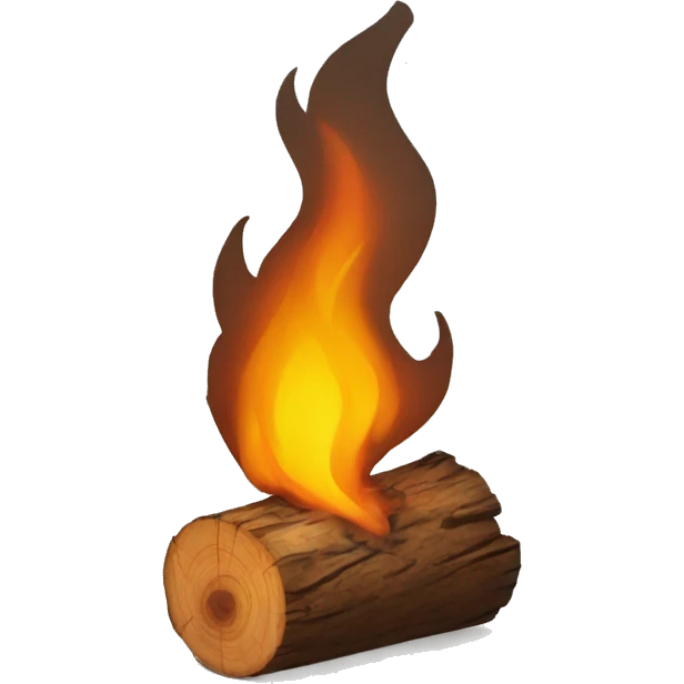 Burn Wood  emoji