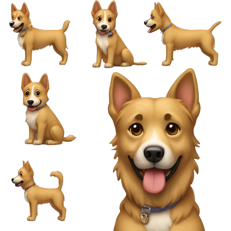 escola de cães emoji
