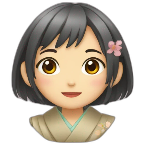 Hina（Japanese Girl） emoji