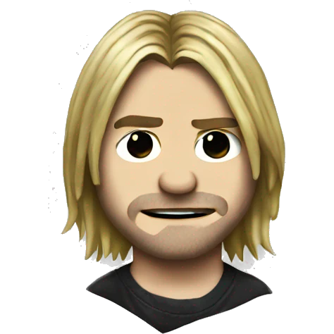 Kurt Cobain emoji