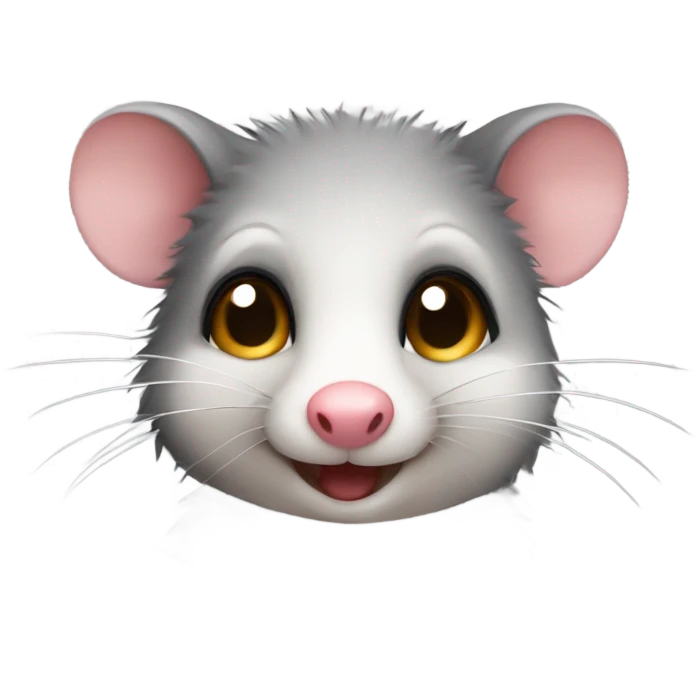cute possum emoji