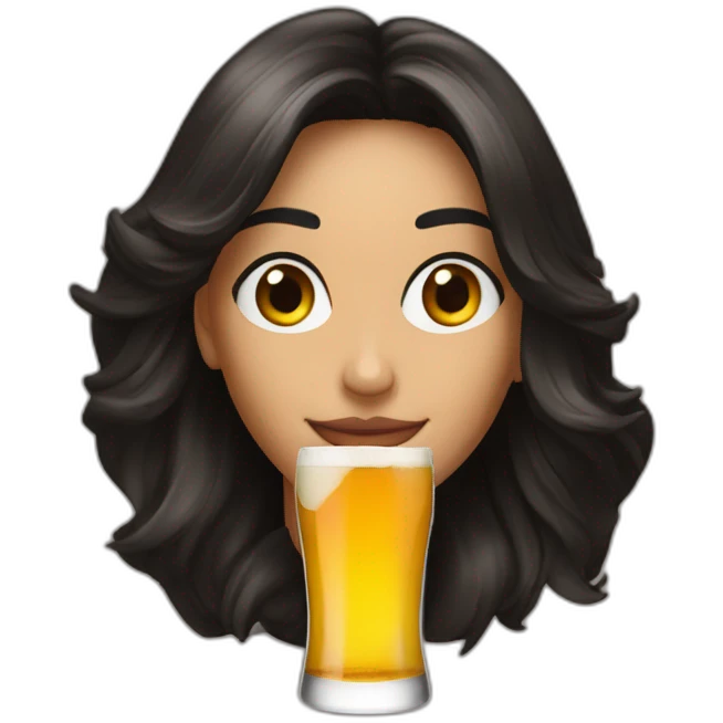 Krys jenner drink beer emoji