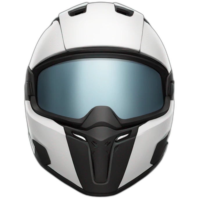 Casque moto emoji