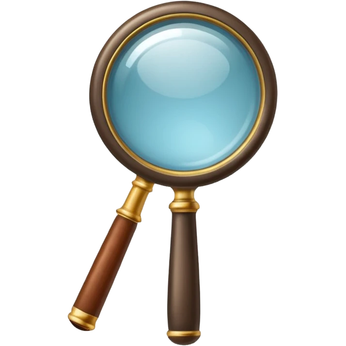 magnifying glass emoji