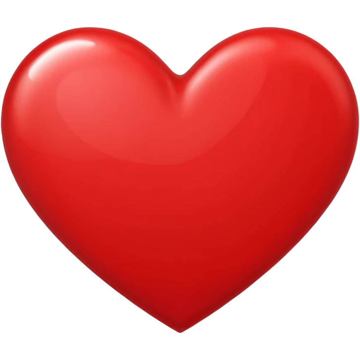 red greeting card emoji