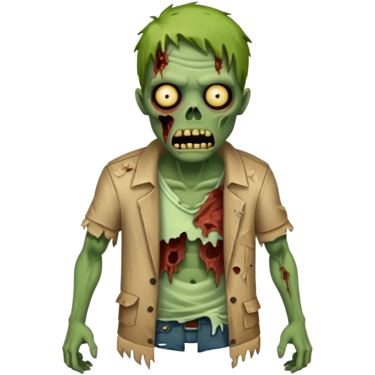 imagen de zombie emoji