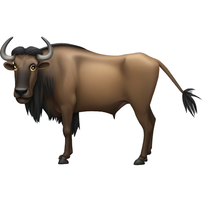Wildebeest  emoji