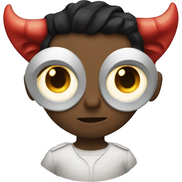 half angel half devil emoji