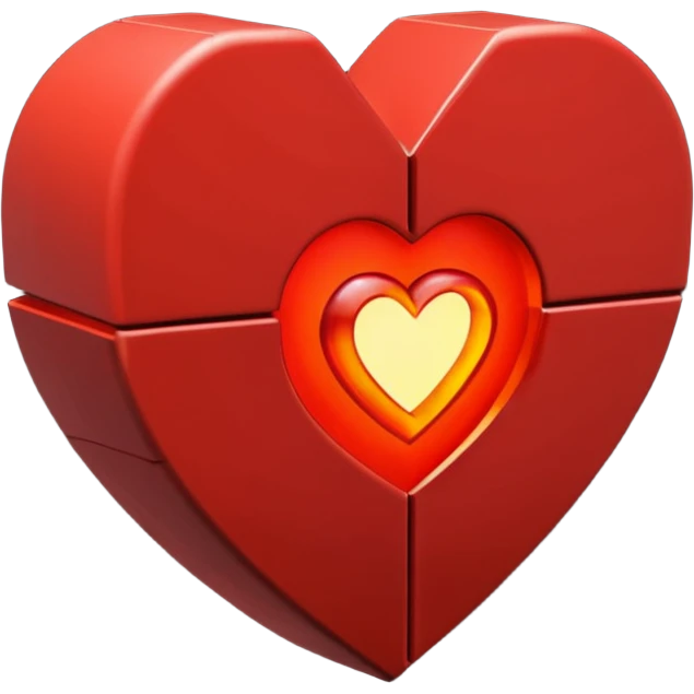 create a heart in minecraft emoji