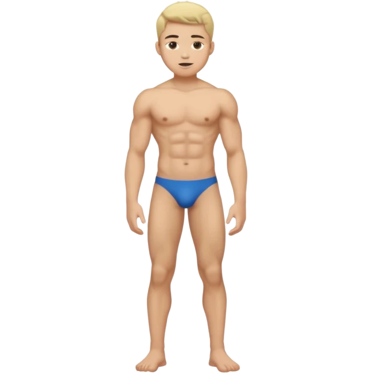 Nude Frontal Full Body Of An teen man emoji