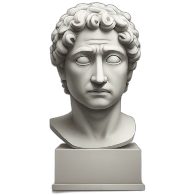 stoic statue emoji