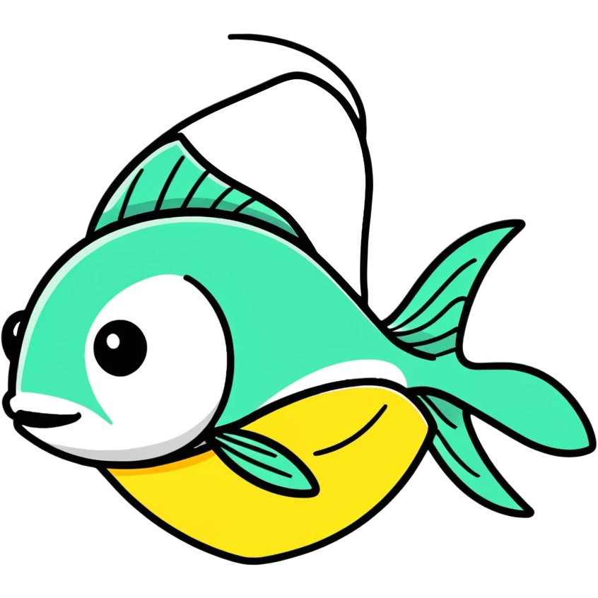 gangster fish with ski mask on emoji