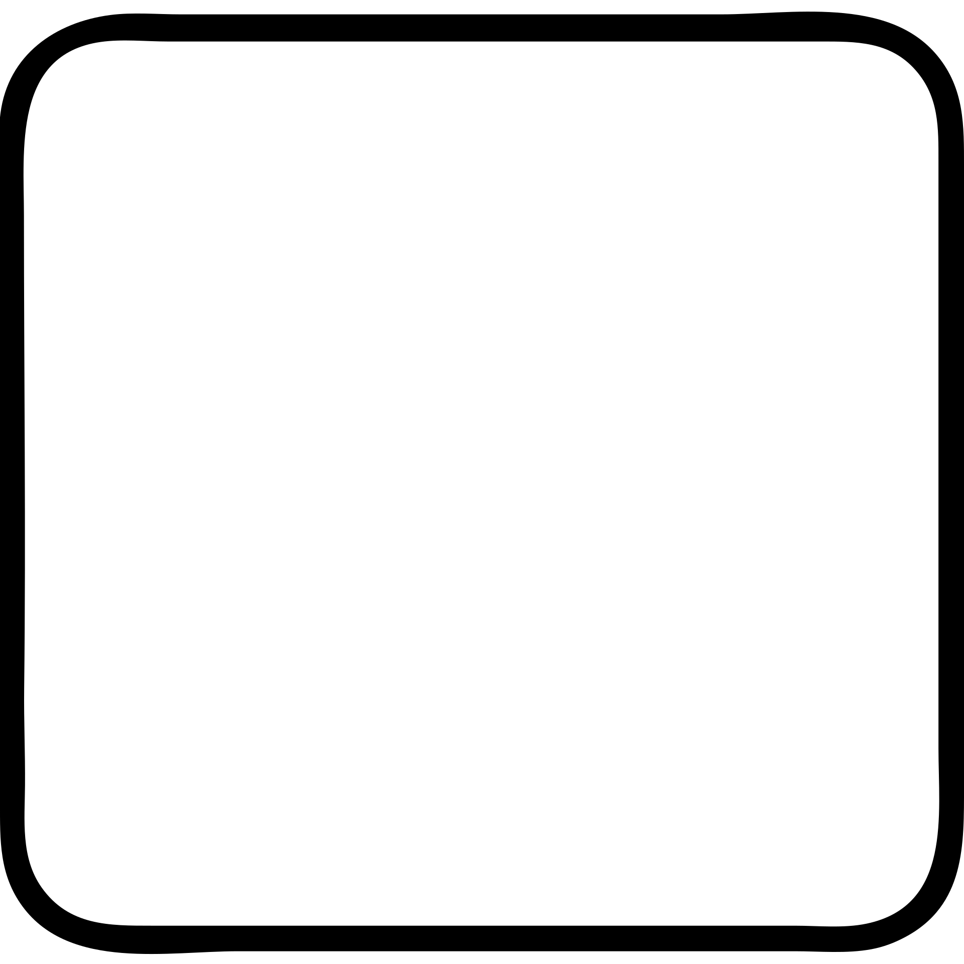 simple white square with thin black outline emoji