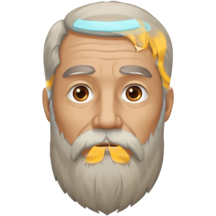 long beard man emoji
