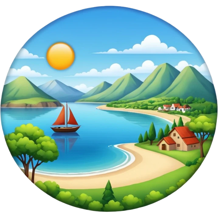 beautiful view emoji