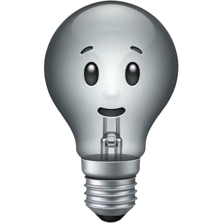 flashbulb transparent gray Off emoji