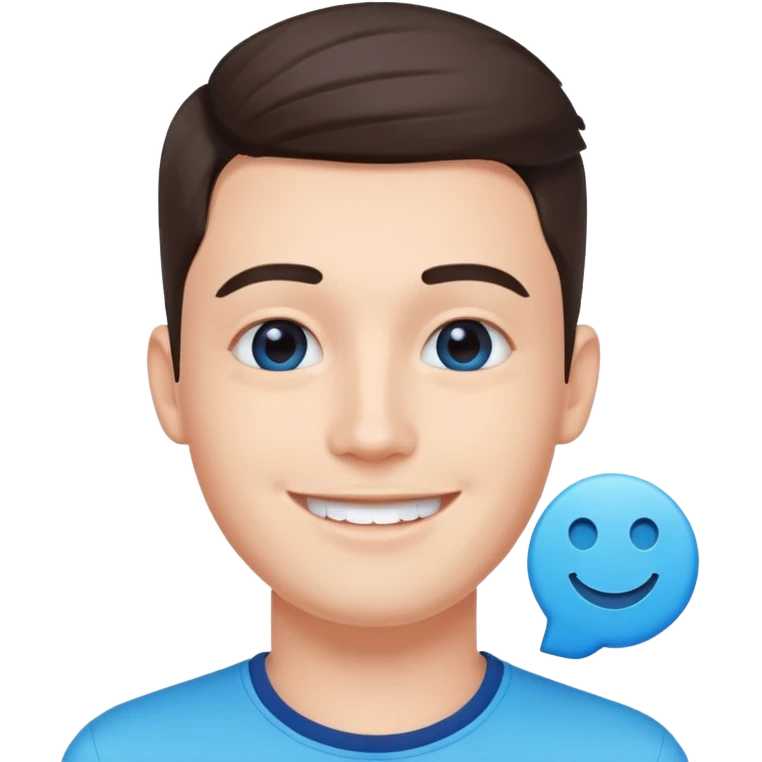 Q salga verificado azul en tik Tok emoji