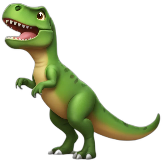 Cute trex emoji