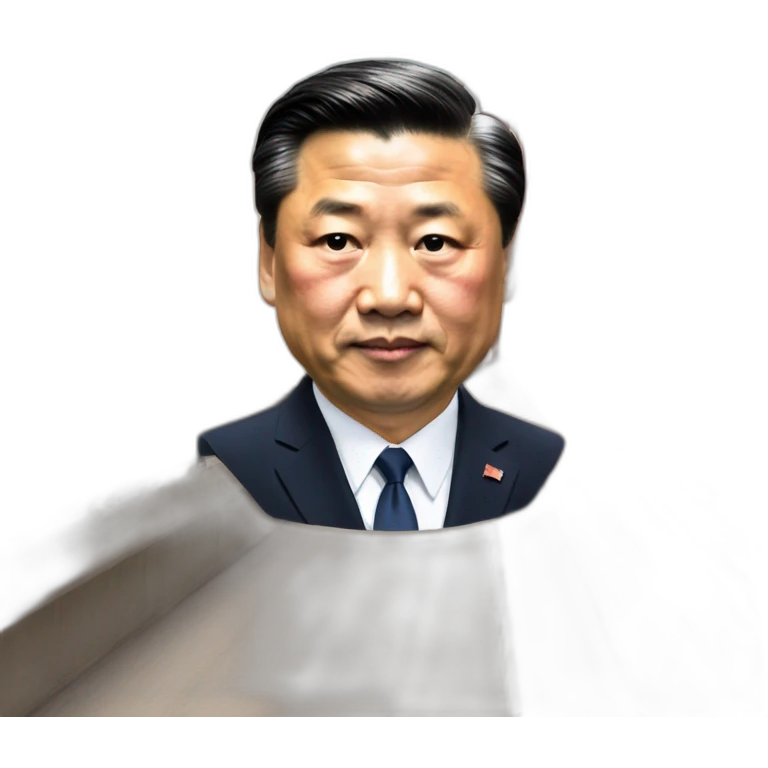 President Xi on the Golden States Bridge emoji
