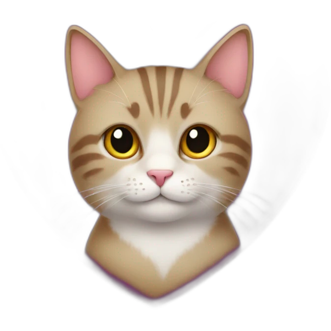 Cat in heart emoji