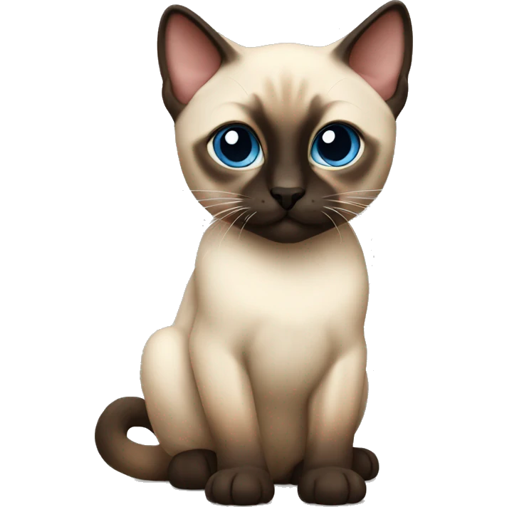 siamese kitten emoji