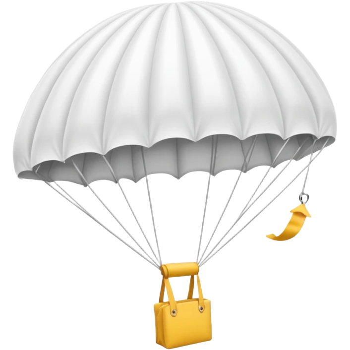 Parachute emoji