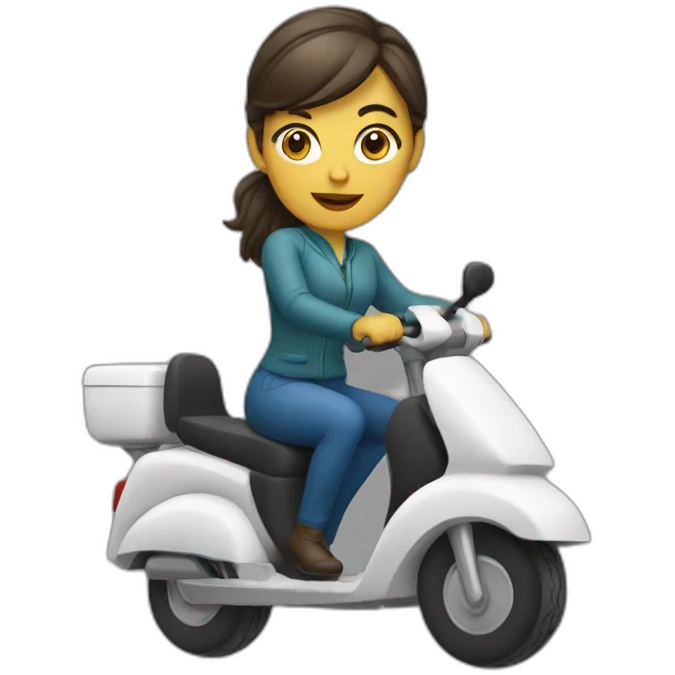 woman driver emoji