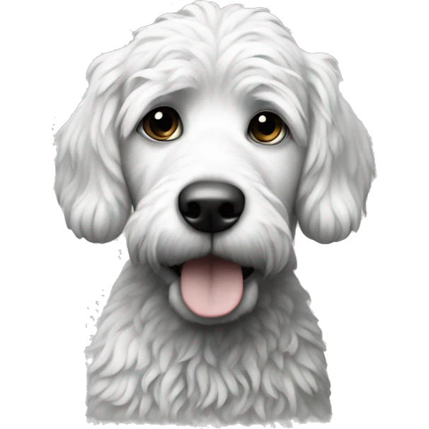 black and white doodle emoji