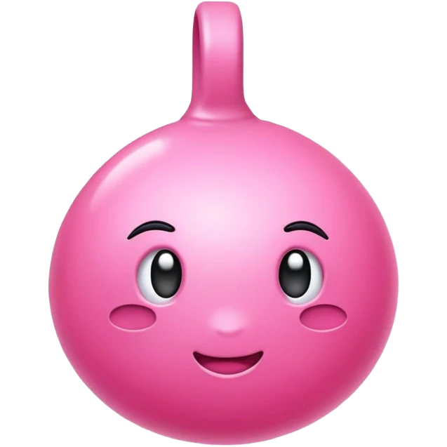 Pink  emoji