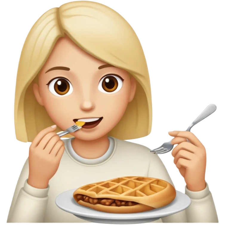 Eating  emoji
