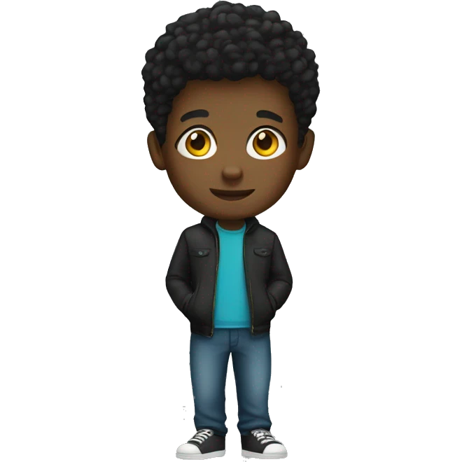 black boy emoji