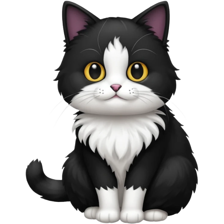Tuxedocat emoji