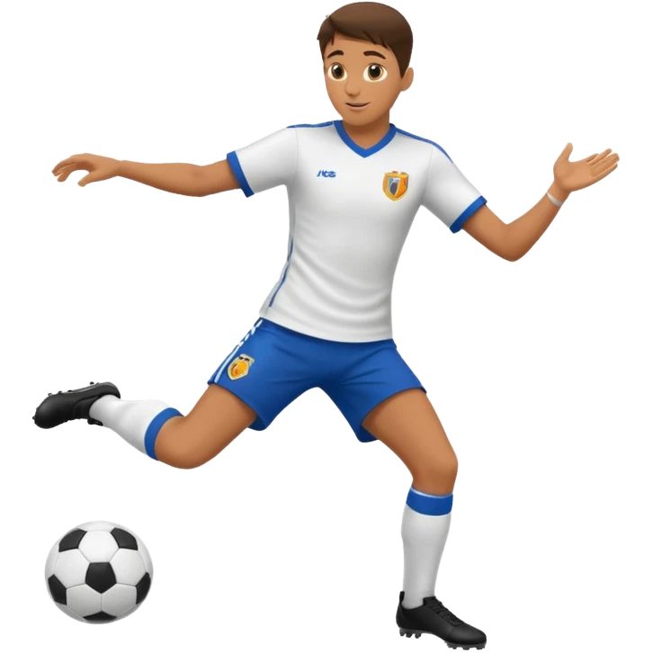 soccer player doing ball tricks emoji